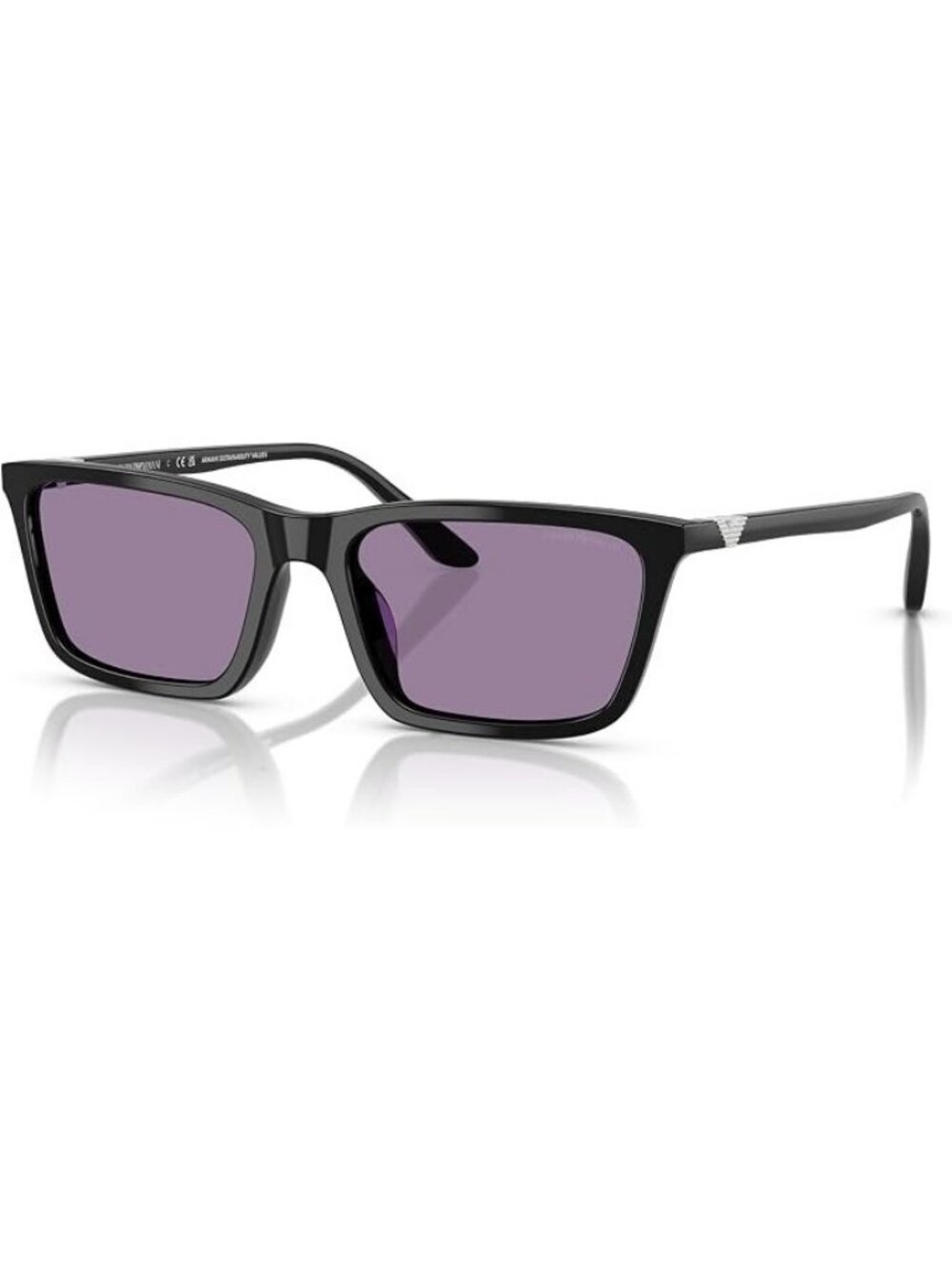 Emporio Armani Rectangular Sunglasses Ea4239u Universal Fit Women's - New In Box